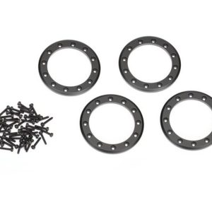 ANELLI BEADLOCK IN ALLUMINIO NERO 2,2" (4)