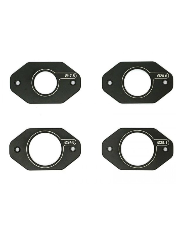Wheel Piercer Plate For 1/32 Mini 4WD (Black) ARROWMAX (1/32 Mini 4WD Special Tools)
