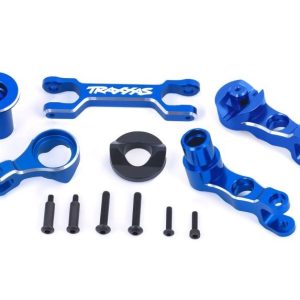 Set Rinvio Sterzo Completo in alluminio 6061-T6 per Xmaxx - Blu