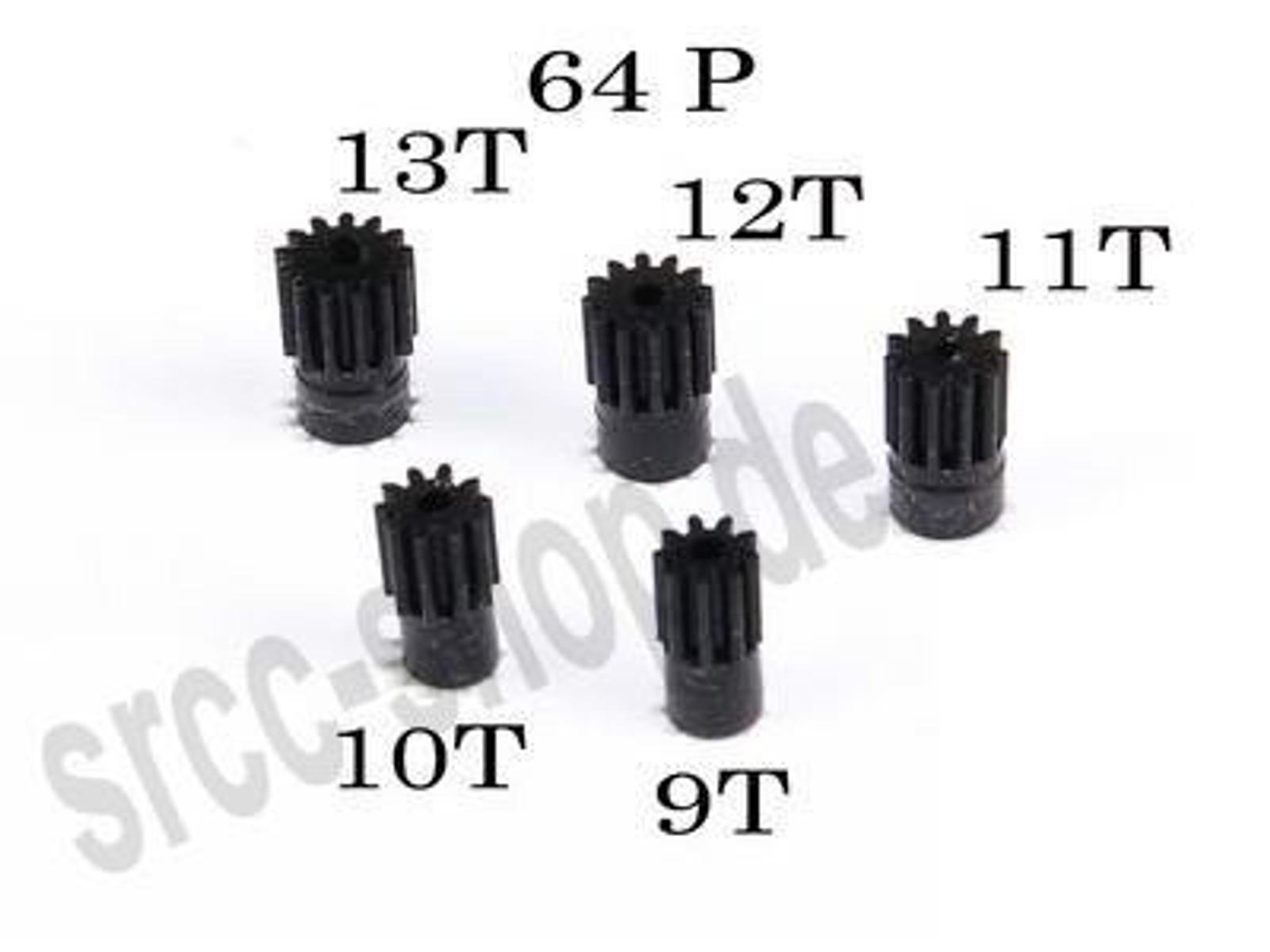 Set di ingranaggi motore con pignone motore serie AR-269-M / ATM / 64P / 5 (9,10,11,12,13T)