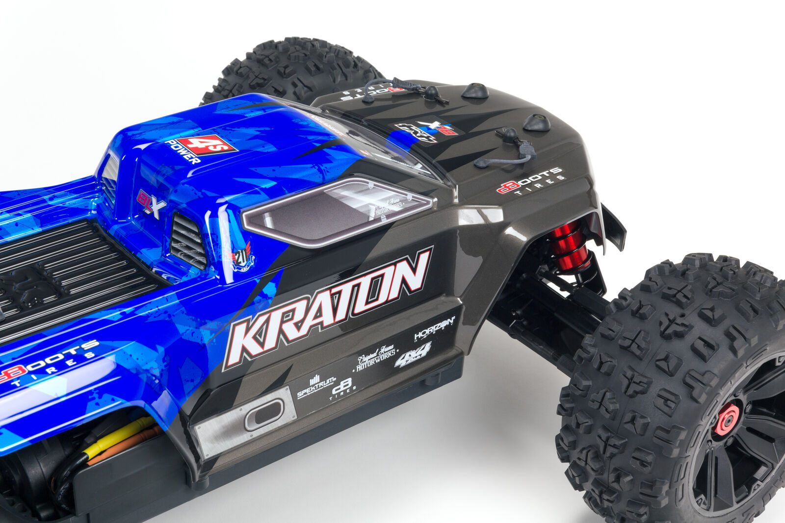 KRATON 4X4 4S BLX 1/10 Speed MT Black/Blue - immagine 16
