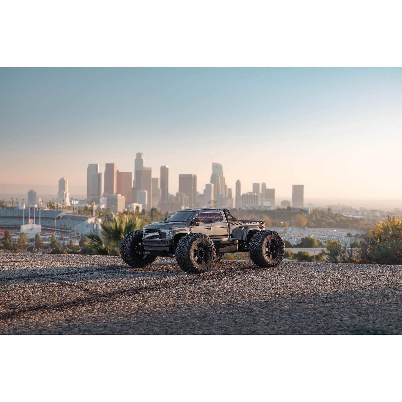1/7 BIG ROCK 6S 4X4 BLX Monster Truck RTR Gunmetal - immagine 4
