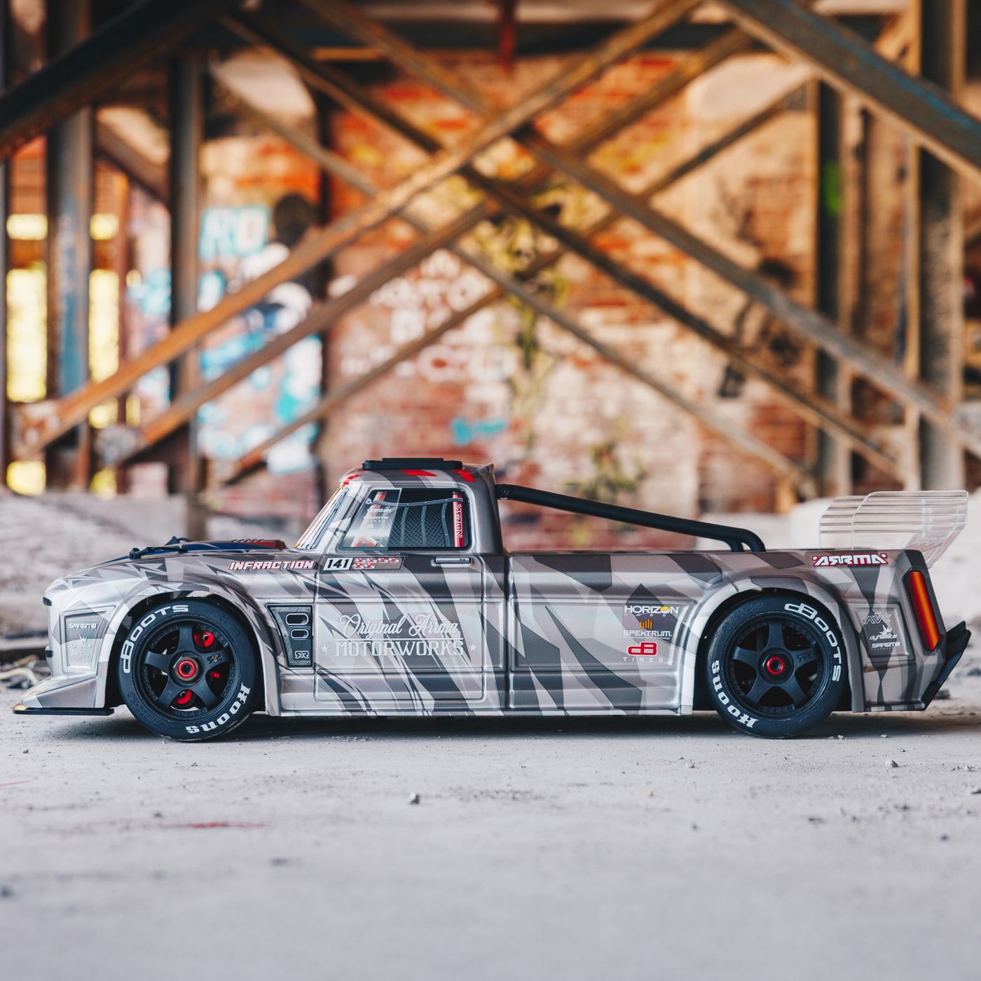 1/7 INFRACTION 6S BLX V2 All-Road Truck RTR Silver - immagine 16