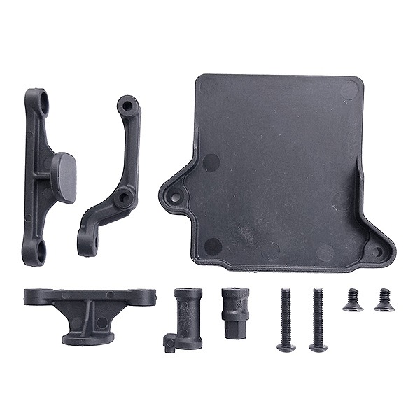 Team Associated RC10B74.1 LP Battery Posts, Fan Mount, ESC Tray