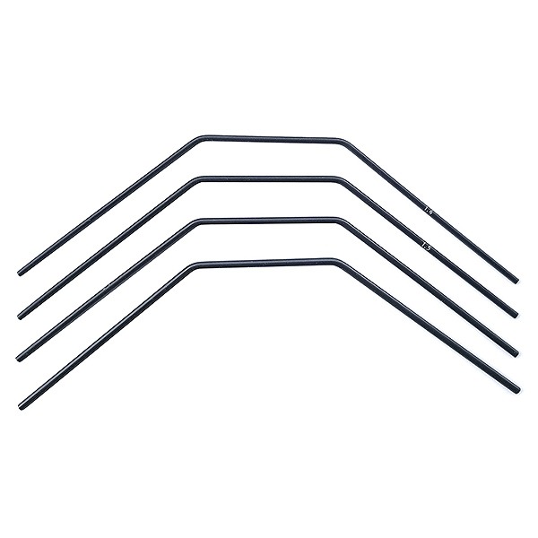 Team Associated RC10B74.1 Anti-roll Bar Set, 1.4-1.7mm
