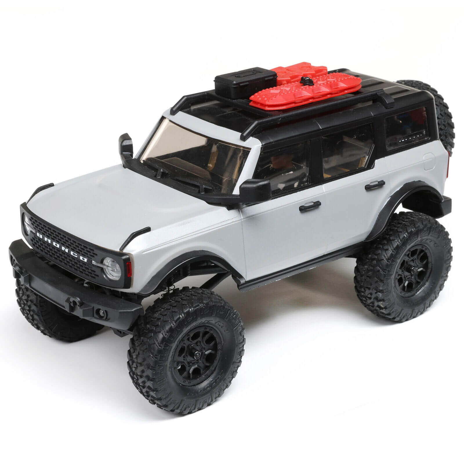 1/24 SCX24 2021 Ford Bronco 4WD Truck Brushed RTR Grey - immagine 12