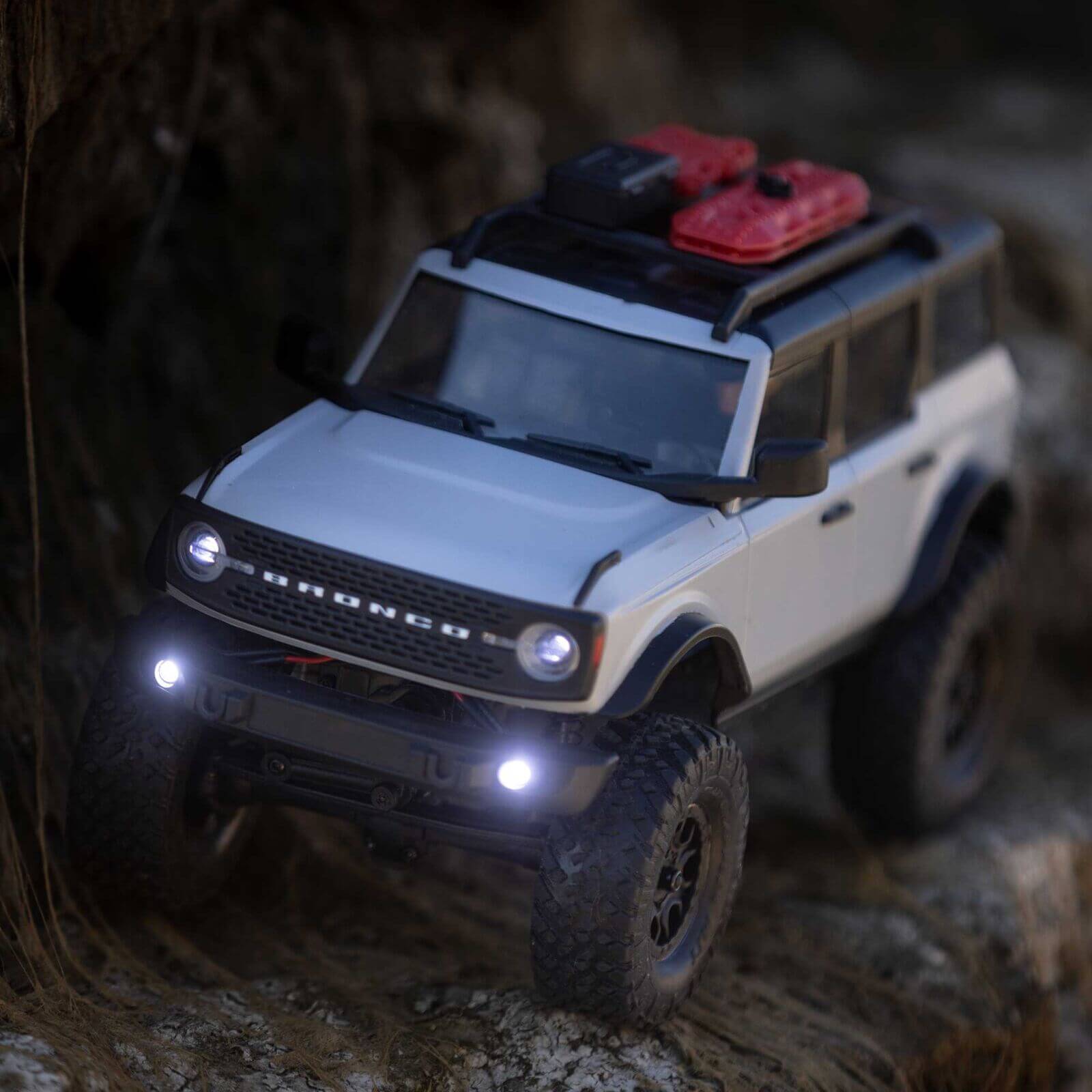 1/24 SCX24 2021 Ford Bronco 4WD Truck Brushed RTR Grey - immagine 16