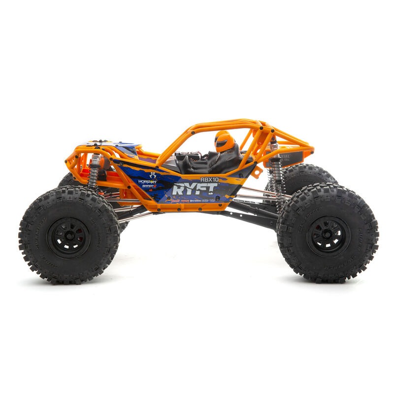 1/10 RBX10 Ryft 4X4 Brushless Rock Bouncer RTR Orange - immagine 3