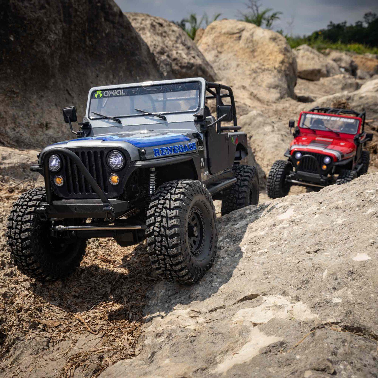 1/10 SCX10 III Jeep CJ-7 4WD Brushed RTR Grey - immagine 2