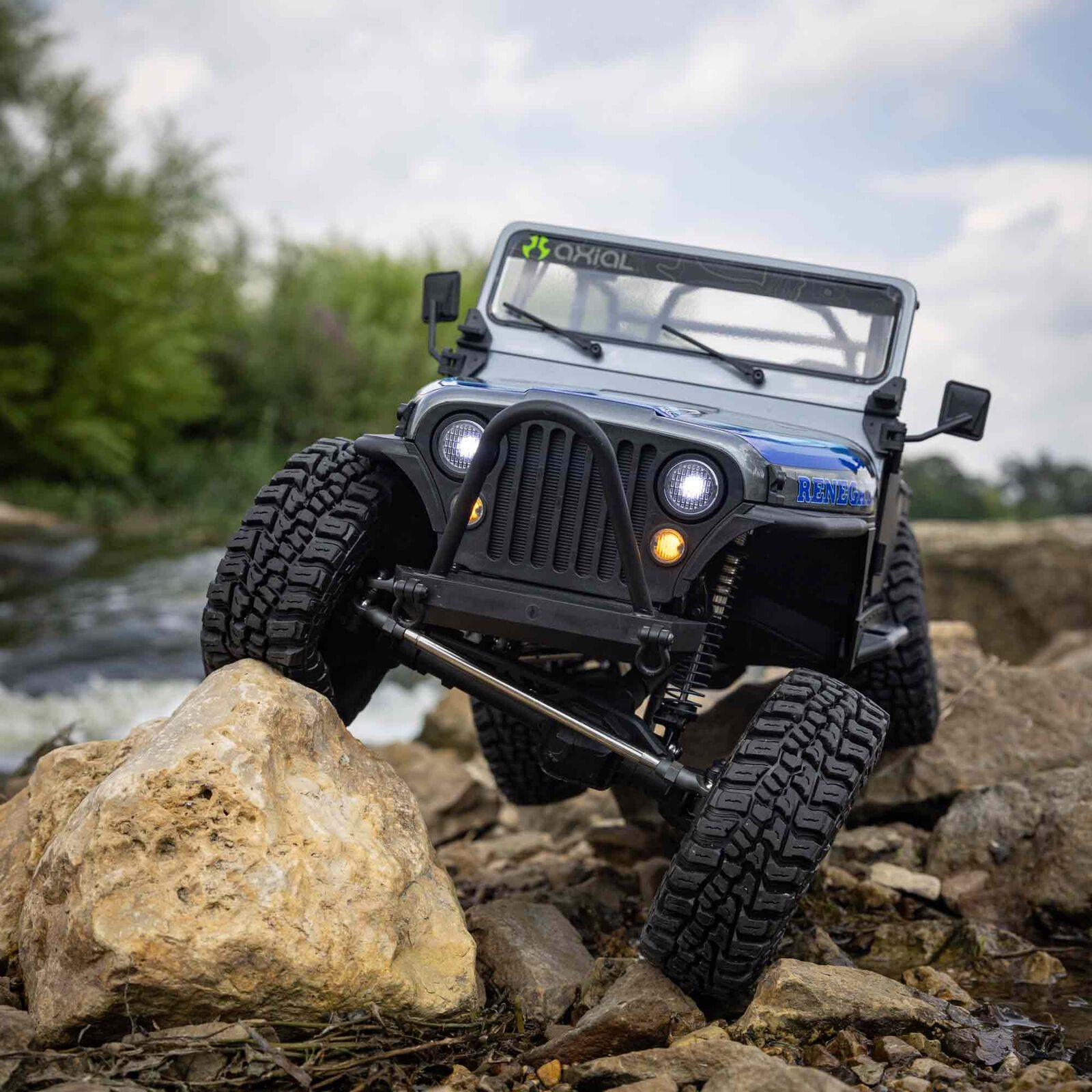 1/10 SCX10 III Jeep CJ-7 4WD Brushed RTR Grey - immagine 14