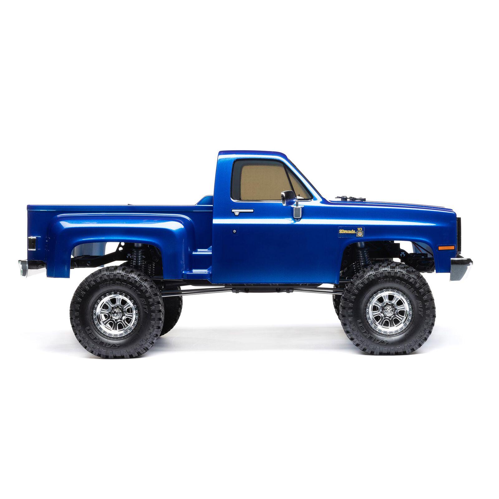 1/10 SCX10 III Base Camp 1982 Chevy K10 4X4 RTR Blue - immagine 9
