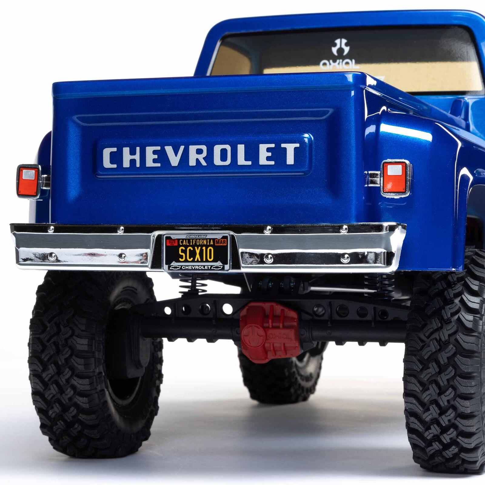 1/10 SCX10 III Base Camp 1982 Chevy K10 4X4 RTR Blue - immagine 16