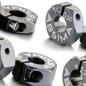 Alu 7075 T6 wheel hubs offset +2.00mm 1:10 (2)