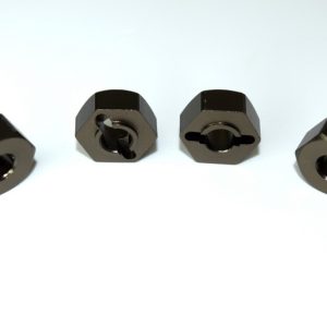 Aluminum wheel hex hub (4) ATC 2.4 RTR/BL