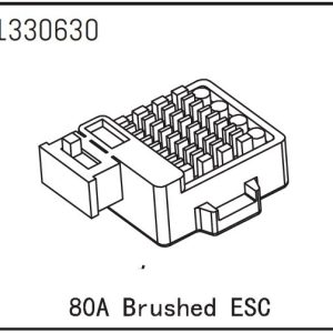 80A Brushed ESC