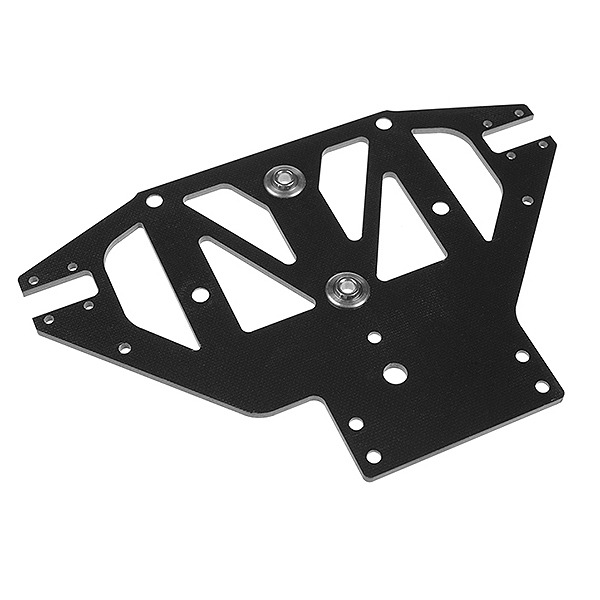 CORALLY FRONT LOWER SUSPENSION PLATE SSX8S G10 SPHERICAL BAL