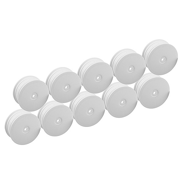 CORALLY "FLEXTEC" RIM 4WD FRONT HEX 12MM WHITE WHEEL 5PR - (C-00140-086-1)