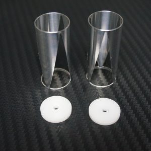 Shock inlay and shock piston rear (2) 19mm Big Bore shocks 1:8 Onroad Comp.