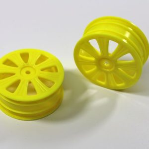 Front Rims yellow (2) 4WD Buggy