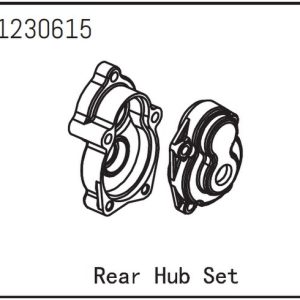 Rear Hub Set