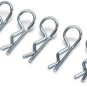 Body Clips small/silver (10)