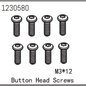 Button Head Screw M3*12 (8)