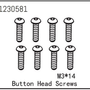 Button Head Screw M3*14 (8)