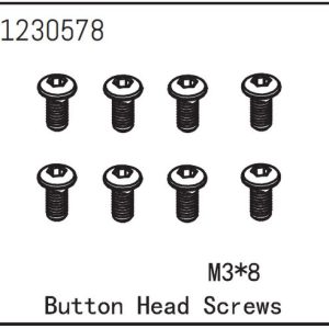 Button Head Screw M3*8 (8)