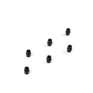 Steering Ball Stud 6.8mm short black (6)