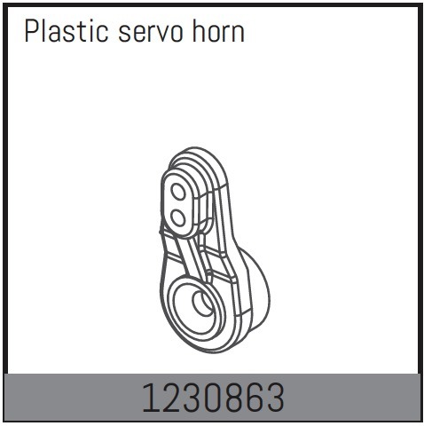 Plastic Servo Arm