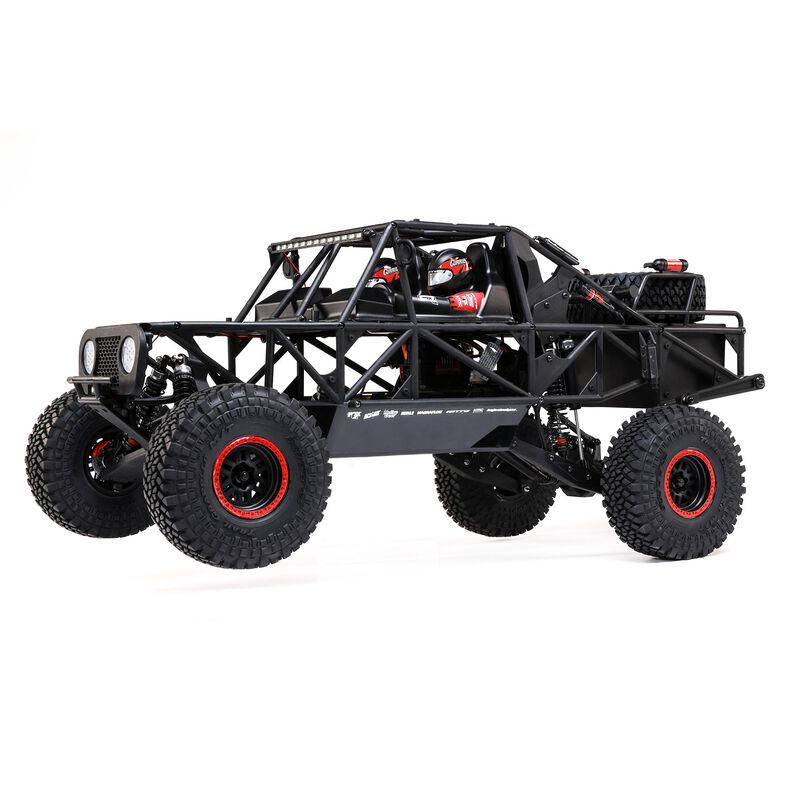 Hammer Rey, 1/10 4WD Rock Racer RTR, Red/Black - immagine 11