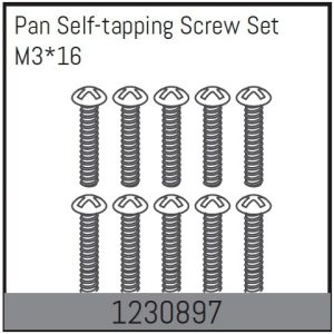 M3*16 Pan self-tapping Screw Set (10)