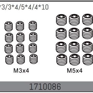 Set Screw Set 3*3/3*4/5*4/4*10