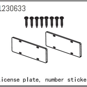 Number Plate - Sherpa