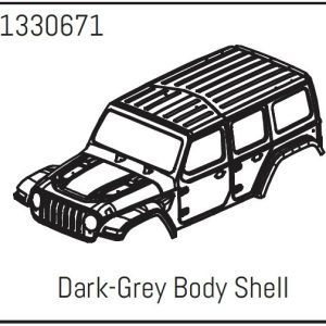 PC Body Shell Dark-Grey  - Yucatan