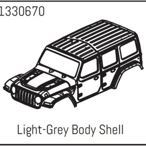 PC Body Shell Light-Grey - Yucatan