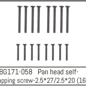 Pan Head Screw M2.5*27 (8) / M2.5*20 (8)