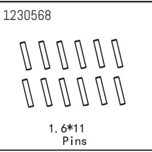 Pins 1.6*11 (12)