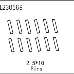 Pins 2.5*12 (12)