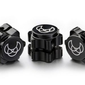 Wheel Hub Set 17mm black (4)