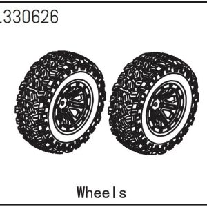 Mounted Wheels (2) - Yucatan