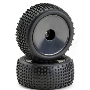 Wheel Set Buggy Disc "Offroad" rear black 1:10 (2)