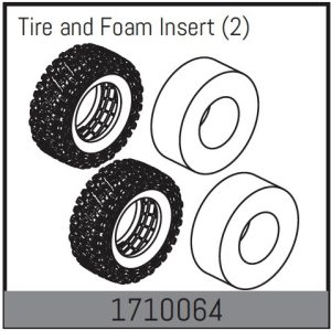 Tire and Foam Insert (2)