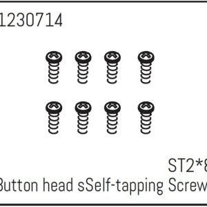 Button head Self-tapping screws ST2*8 (8) - Khamba