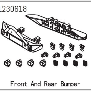 Bumper front/rear - Sherpa