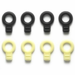 FERMI CARROZZERIA IN GOMMA NERI/GIALLI