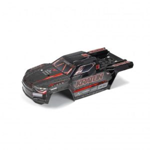 KRATON 6S EXB Painted Decalled Cut Body Black / Red