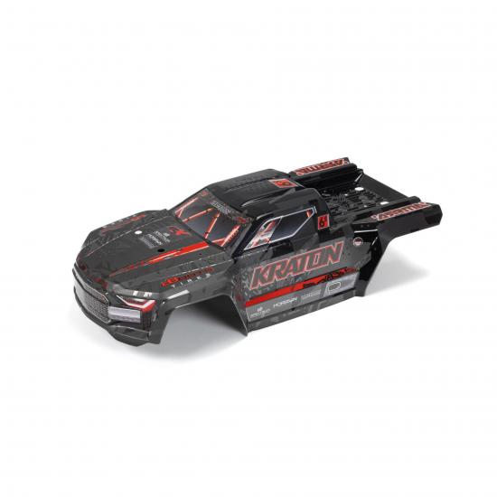 KRATON 6S EXB Painted Decalled Cut Body Black / Red