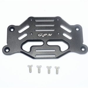 PIASTRA STABILIZZANTE PARAFANGO ANTERIORE IN ALLUMINIO - SET 5 PEZZI nero GPM TRX TRX4 BRONCO BLAZER TRX6