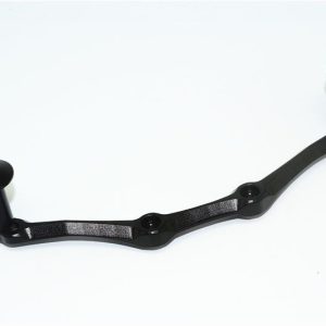 SUPPORTO CORPO IN LEGA CON POST-SET 3 PZ nero GPM TRX 1/10 SLASH 4x4 STAMPEDE 4x4
